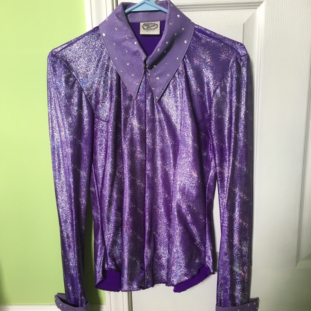 Horse Show Shirt Slinky Purple